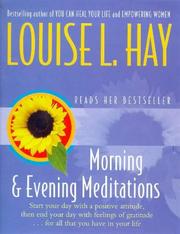 Cover of: Morning and Evening Meditations by 