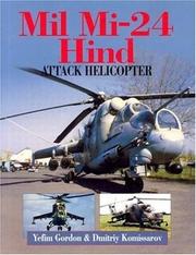 Cover of: Mil Mi-24 Hind by Yefim Gordon