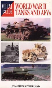 Cover of: World War 2 Tanks & AFVs -Vital G (Vital Guide)
