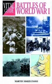 Cover of: Battles of World War 1 -Vital G (Vital Guides)