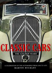 Cover of: Classic Cars