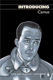 Cover of: Introducing Camus by David Zane Mairowitz