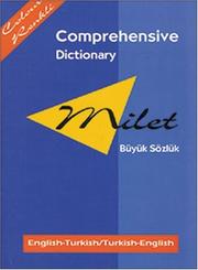 Cover of: Milet Comprehensive Dictionary (English-Turkish & Turkish-English) (Milet Redhouse) by Birsen Cankaya, Gordon Jones