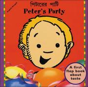 Cover of: Peter's Party (English-Bengali) (Senses series) by Mandy & Ness