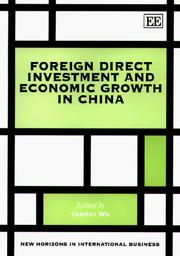 Cover of: Foreign Direct Investment and Economic Growth in China (New Horizons in Environmental Economics)