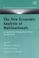 Cover of: The new economic analysis of multinationals