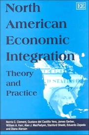 Cover of: North American Economic Integration: Theory and Practice
