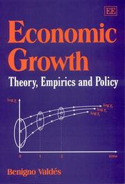 Cover of: Economic Growth: Theory, Empirics and Policy (Elgar Textbooks)