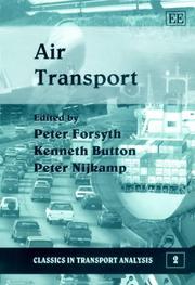 Cover of: Air Transport (Classics in Transport Analysis Series) by 