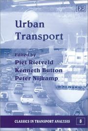 Cover of: Urban transport