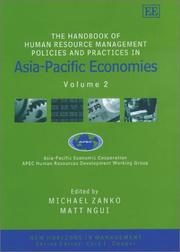 Cover of: The Handbook of Human Resource Management Policies and Practices in Asia-Pacific Economies (New Horizons in Management)