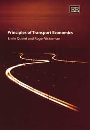 Principles of transport economics by Emile Quinet