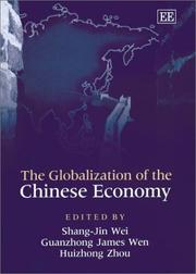 Cover of: The globalization of the Chinese economy