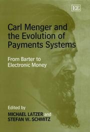 Carl Menger and the evolution of payments systems by Michael Latzer
