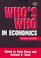 Cover of: Who's who in economics