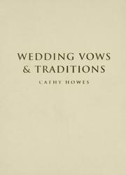 Cover of: Wedding Vows and Traditions (1000 Hints, Tips and Ideas)