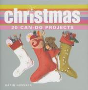 Cover of: Christmas: 20 Can-Do Projects