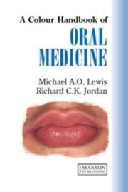 Cover of: A Colour Handbook of Oral Medicine