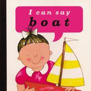 Cover of: I can say boat by Ann Locke, Ann Locke