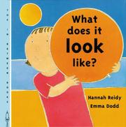 Cover of: What does it look like?