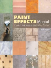 Cover of: The Paint Effects Manual