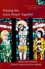 Cover of: Praying the Jesus Prayer Together by Brother Ramon, Simon Barrington-Ward