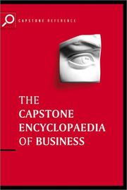 Cover of: The Capstone encyclopaedia of business by 