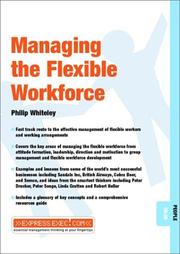 Cover of: Managing Flexible Working