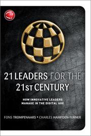Cover of: 21 Leaders for the 21st Century by Fons Trompenaars, Charles Hampden-Turner