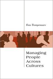 Cover of: Managing people across cultures