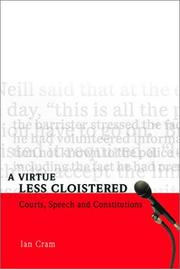 Cover of: A Virtue Less Cloistered by Ian Cram