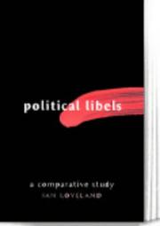 Political libels by Ian Loveland