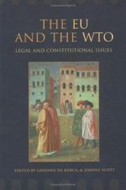 Cover of: The EU and the WTO | 