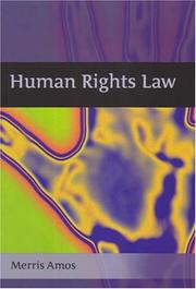 Human Rights Law by Merris Amos