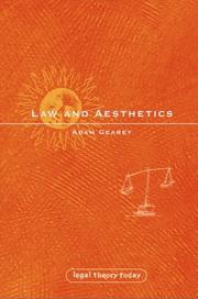 Cover of: Law and aesthetics by Adam Gearey