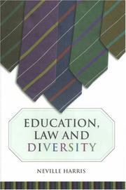 Education, Law And Diversity by Neville Harris