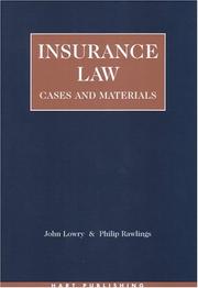 Insurance law by John P. Lowry