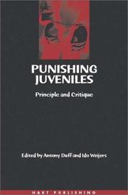 Cover of: Punishing Juveniles by 