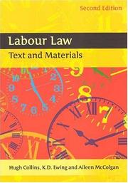 Cover of: Labour Law: Text And Materials