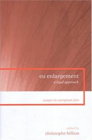 Cover of: EU Enlargement: A Legal Approach