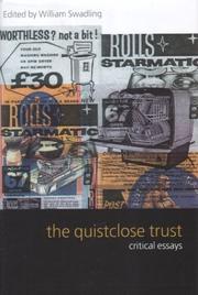 Cover of: The Quistclose trust by edited by William Swadling.