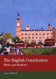 Cover of: The English constitution: myths and realities