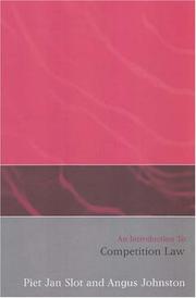 Cover of: An Introduction to Competition Law