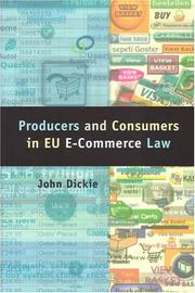 Cover of: Producers And Consumers in Eu E-commerce Law