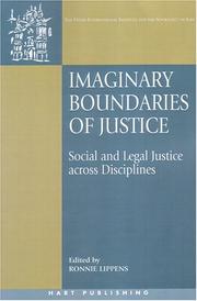 Cover of: Imaginary boundaries of justice: social justice across disciplines