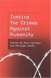 Cover of: Justice for Crimes Against Humanity by 