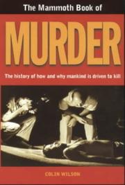 Cover of: The Mammoth Book of Murder