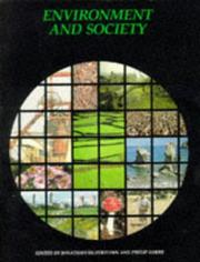 Cover of: Environment and society