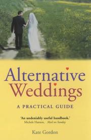 Cover of: Alternative Weddings