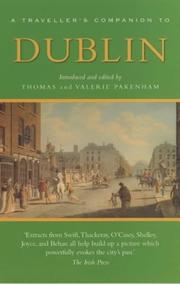 Cover of: A Traveller's Companion to Dublin by Thomas Pakenham, Valerie Pakenham